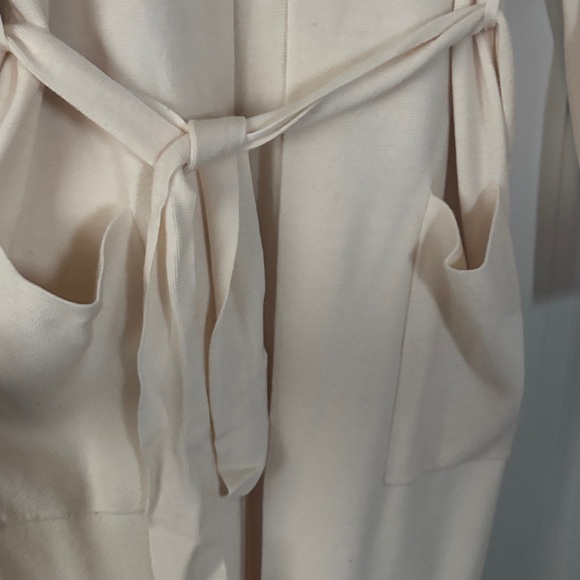 Aritzia Soft Cream Belted Cardigan - Picture 3 of 4